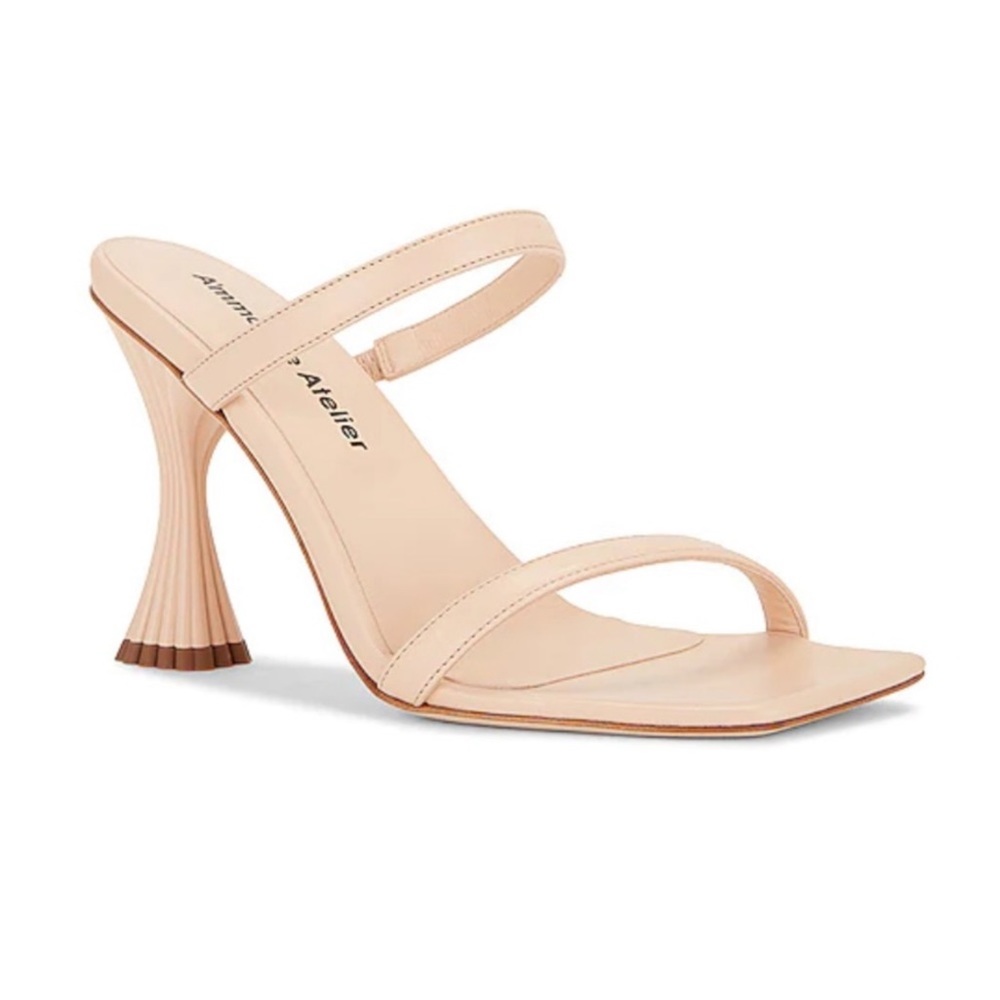A'mmonde Atelier Andrea 100 Sandals In Nude, Size: 7